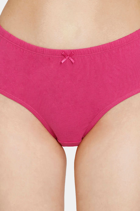 Rosaline Fleur Burst Medium Rise Full Coverage Hipster Panty (Pack of 3) - Multicolor — image 13